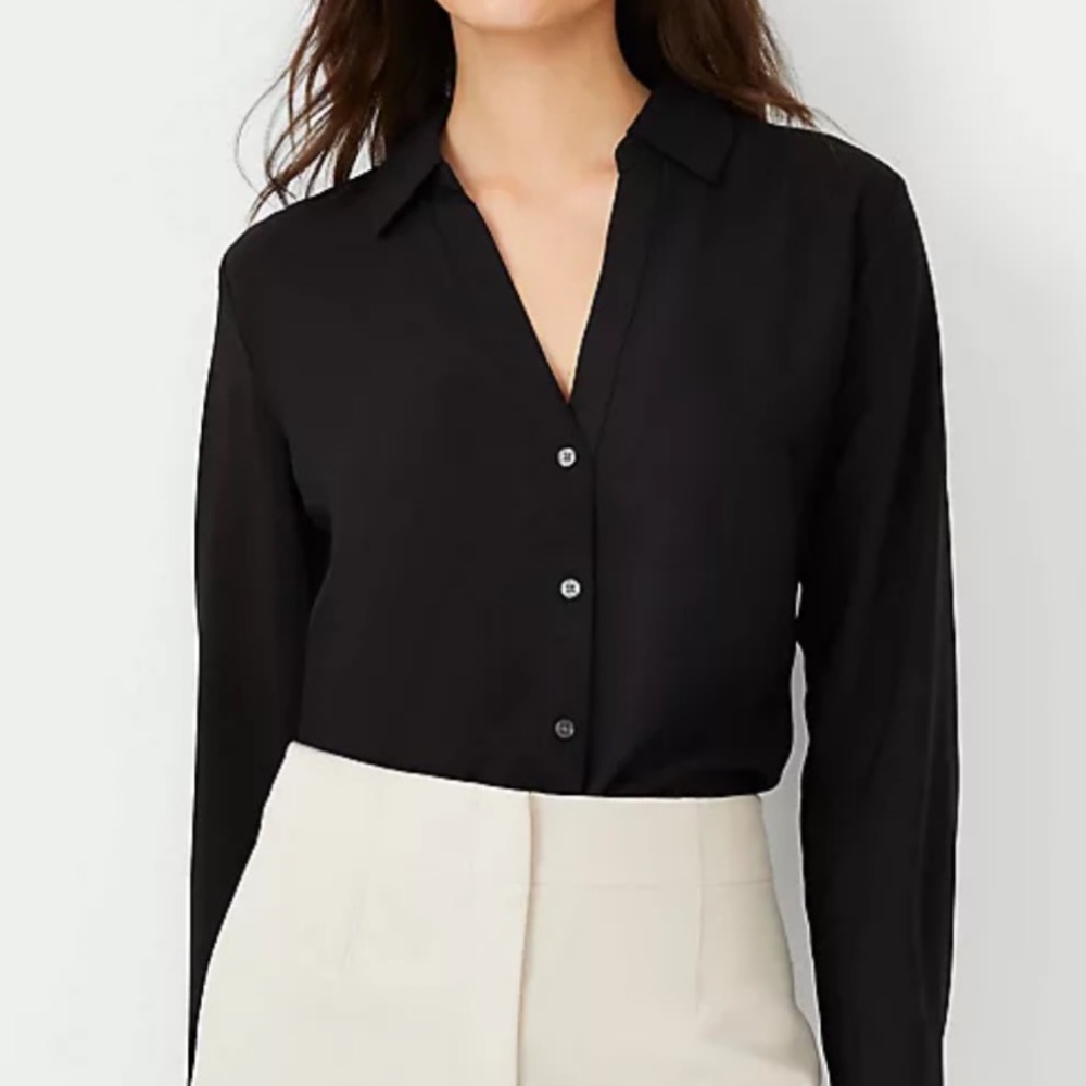 Ann Taylor Essential Button Down Shirt